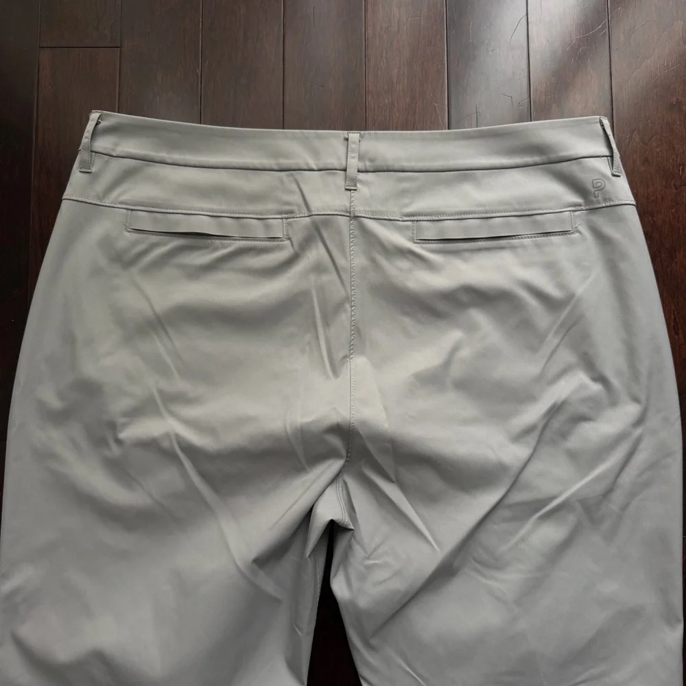Public Rec Men's Dealmaker Chino+ Pants Size 36x32 Gray Travel Golf Work Casual